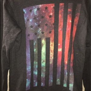 Rainbow flag sweater